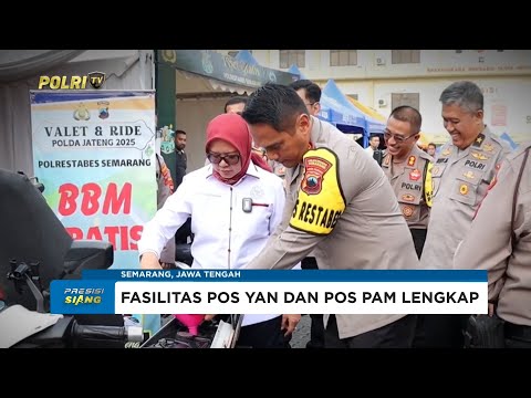 KOMPOLNAS APRESIASI POLDA JATENG SOAL PENGAMANAN MUDIK