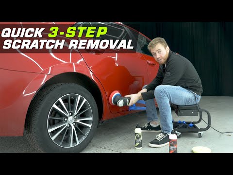 Quick Scratch Removal using ExoForma 3-Step System