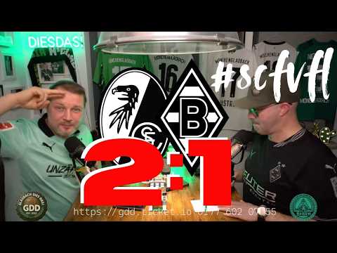 DIREKT NACH ABPFIFF: SC Freiburg vs. VFL BORUSSIA MÖNCHENGLADBACH 🔥 (Gladbach Dies Das!) 🖤🤍💚 2:1