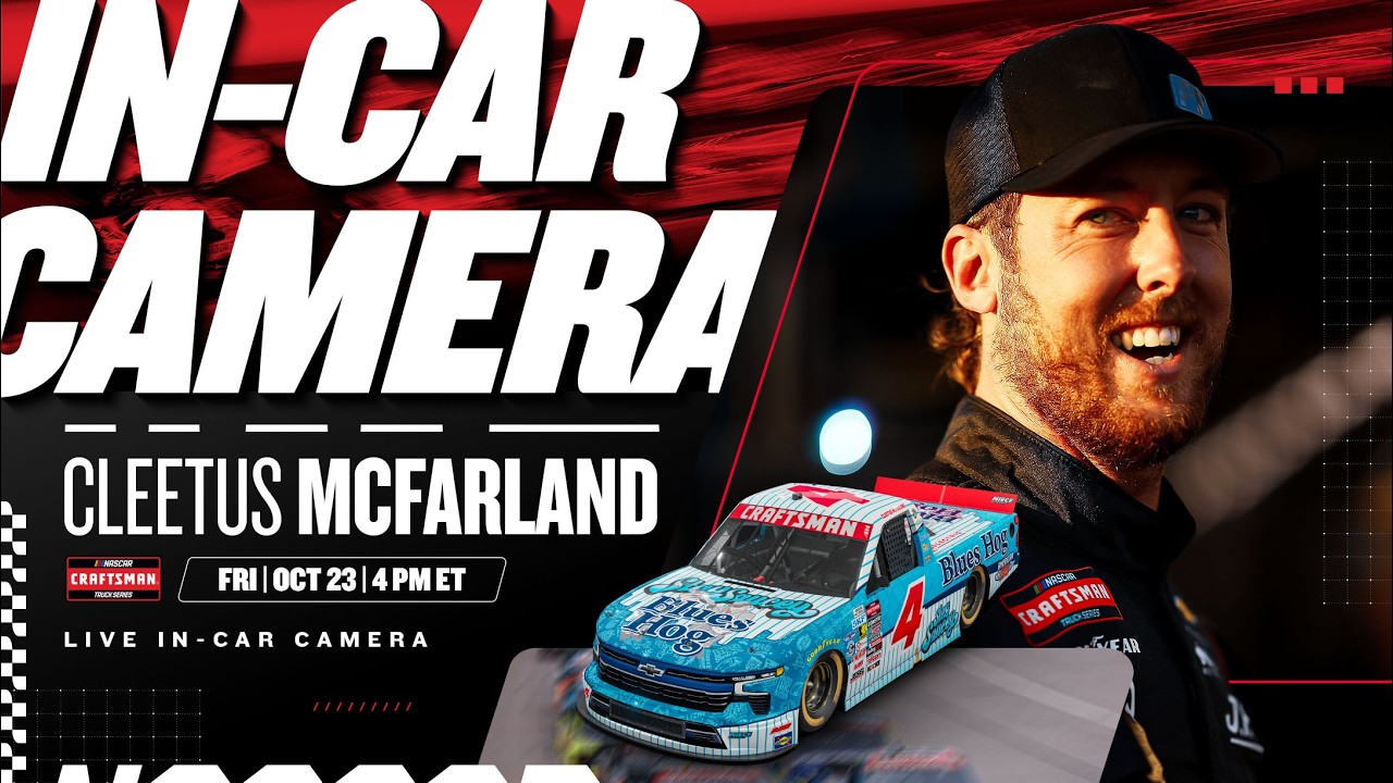 McFarland's In-Car View at Talladega Superspeedway