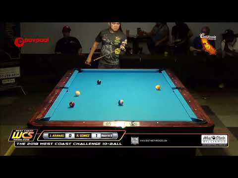 West Coast Swing: Unreleased! / #11 - James ARANAS vs Roberto GOMEZ / 10-Ball