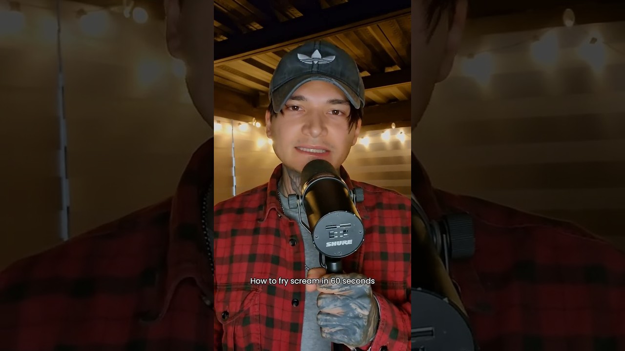 VOCAL COACH EXPLAINS: 60 SECOND FRY SCREAM TUTORIAL