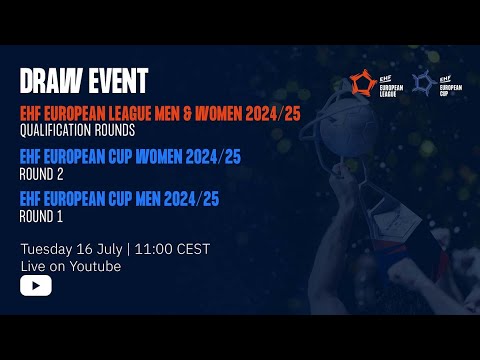 Draw event | EHF European League & EHF European Cup