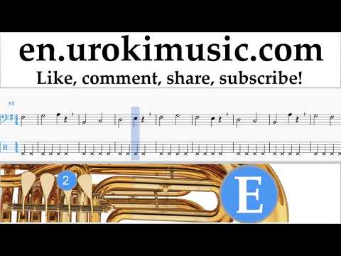 How to Play Tuba Mariah Carey - All I Want For Christmas Is You Tabs Part#1 exercises, scales um