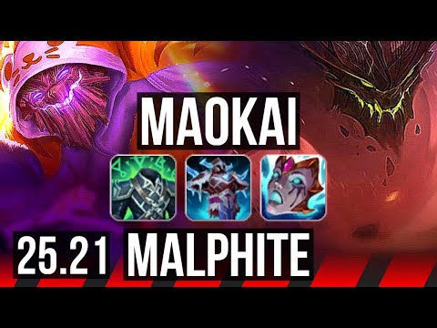 MAOKAI vs MALPHITE (TOP) | 5/4/15 | EUW Master | 25.21