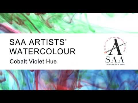 SAA Artists' Watercolour - 405 Cobalt Violet Hue