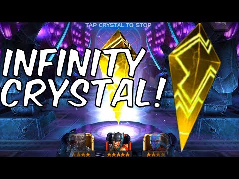 LEGENDARY INFINITY CHAOS CRYSTAL OPENING! Marvel Contest Of Champions