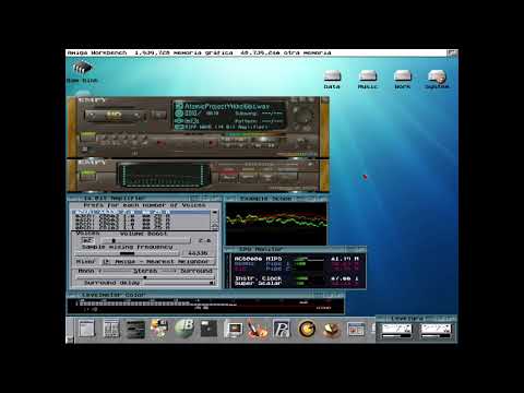 Audio chip "Paula" performance test