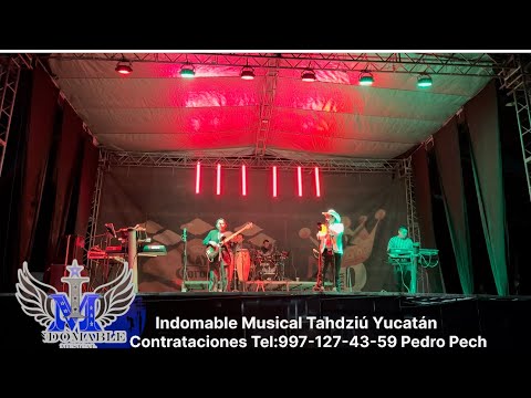 Grupo Indomable Musical  De Tahdziú Yucatán En Vivo 2024 Serie 1 X-hazil Sur Qroo
