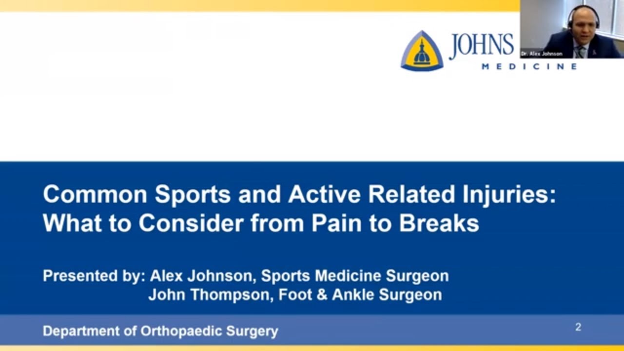 Common Sports and Activity Related Injuries: What to Consider from Pain to Breaks