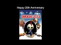 Happy 20th Anniversary To Disney S Chicken Little