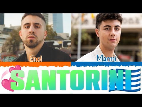 💞🇬🇷 ENOL Ft. MARMI - SANTORINI [Color Coded Lyrics Esp] 🇬🇷💞