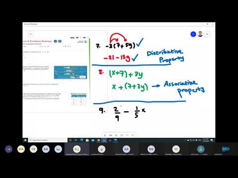 Generate Equivalent Expressions Lesson 4 2 18 11 2020 Page 195 1