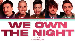 The Wanted - We Own The Night | (Color Coded Lyrics)