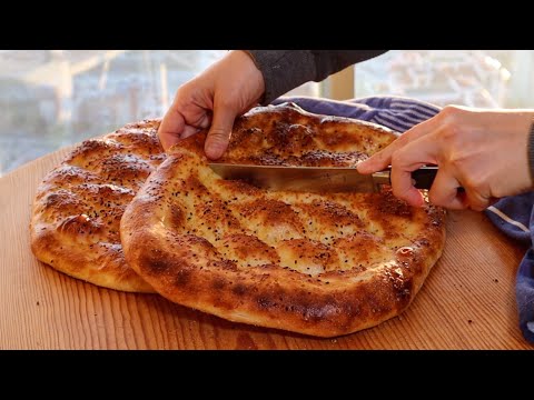 TURKISH RAMADAN PIDE 😍 This Special Bread Will Amaze You!