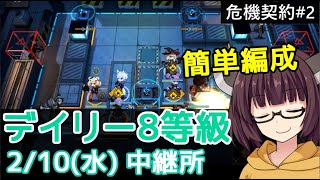 【危機契約#2】2/10 中継所☆デイリー8等級【VOICEROID実況】