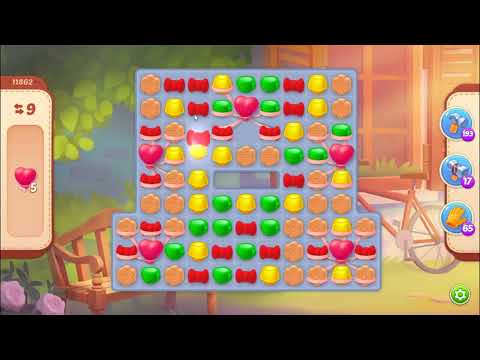 Homescapes Level 11862 - NO BOOSTERS 🏠 | SKILLGAMING ✔️