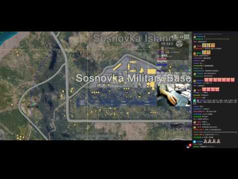 Korean streamer succesfully using the map to measure bullet travel.