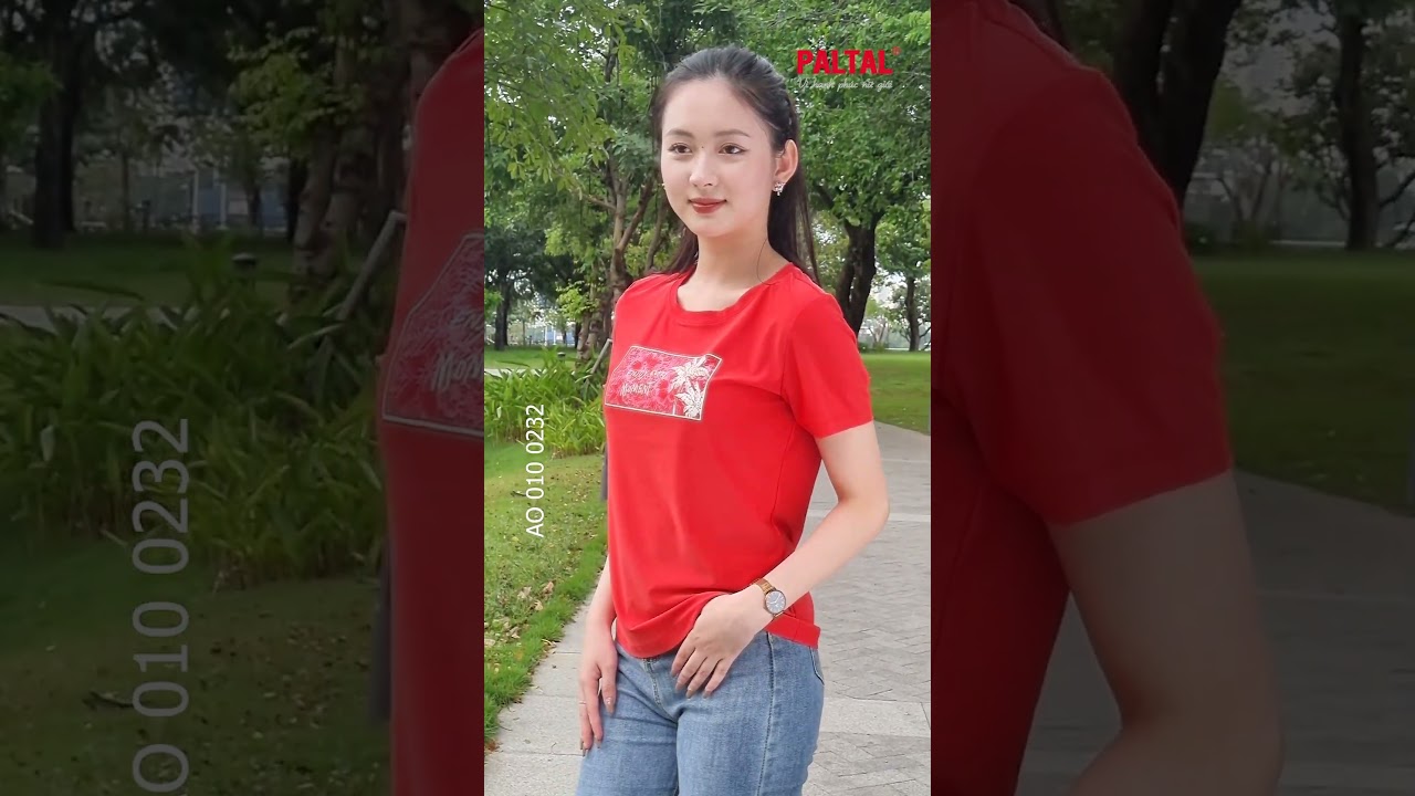 Áo thun nữ tay ngắn chất nhung lạnh 010p 0232