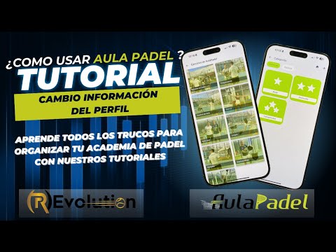 Edición información perfil
