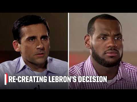 Steve Carell re-creates LeBron's decision with Paul Rudd at the 2010 ESPYS 🤣 | ESPN Throwback
