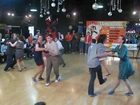 44 Lindy main Semi-final heat-1 all skate at Russian Open Championship 2012