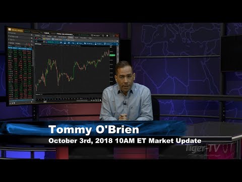 October 3rd 10AM ET Market Update with Tommy O'Brien on TFNN
