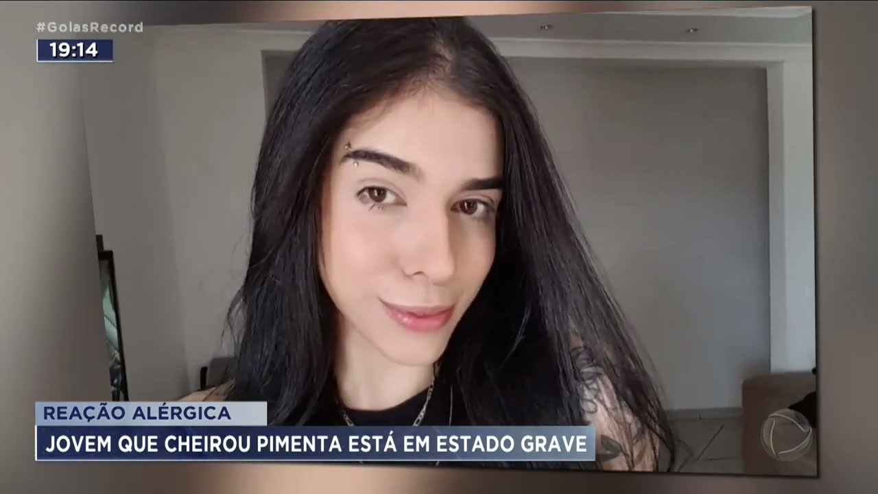 REAÇÃO ALÉRGICA: JOVEM QUE CHEIROU PIMENTA ESTÁ EM ESTADO GRAVE