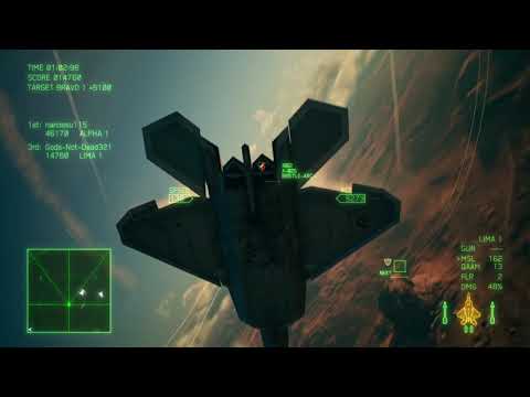Ace Combat 7 Battle Royal - Roca Roja (F-22A Raptor)