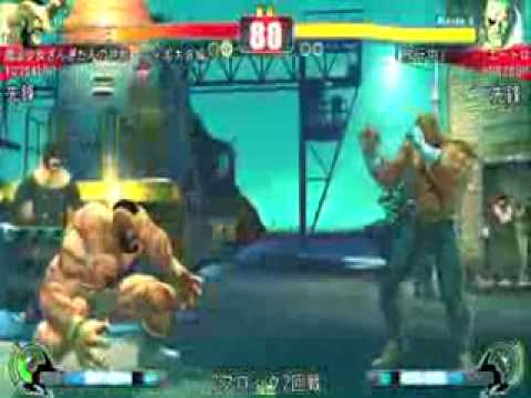 SF4:Mahoshojo Zangitan (Za) vs Eetoro (Sa) - Qualifiers - 4