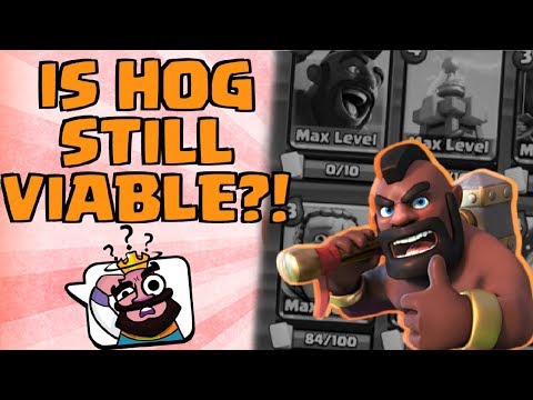 IS HOG STILL VIABLE ON LADDER?! | Hog Cycle Deck For Trophy Pushing | Clash Royale