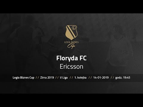 Skrót spotkania Floryda FC - Ericsson ( Legia Biznes Cup Zima 2019 )