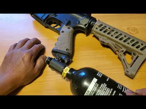 paintball GOG On/Off preset valve adapter.