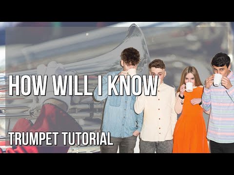 How to play How Will I Know by Whitney Houston & Clean Bandit on Trumpet (Tutorial)
