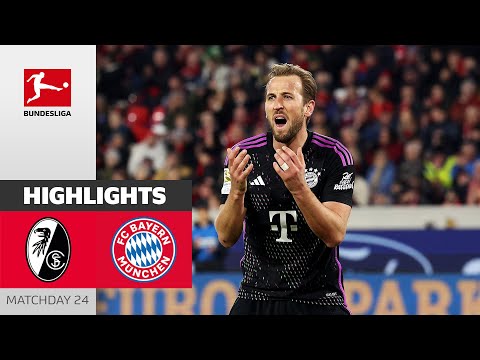 Resumen de SC Freiburg vs Bayern München Jornada 24