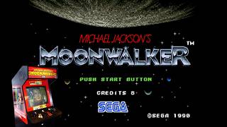 SEGA's Michael Jackson's Moonwalker Arcade Game Review & Playthrough