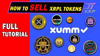 How to SELL XRPL Tokens for XRP - XUMM Wallet - DEX Tutorial