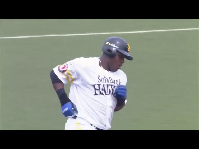 【ファーム】規格外のパワー!! ホークス・コラスの2ランホームランで先制!! 2019/9/21 H-C(ファーム)