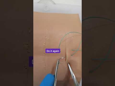 figure of eight suture