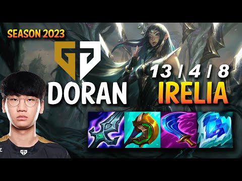 Gen Doran IRELIA vs RYZE Top - KR Ranked