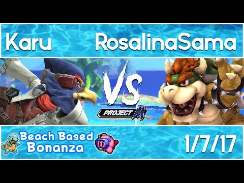 Fish n Blips 3 Project M: Grand Finals: Karu (Falco) vs RosalinaSama (Bowser)
