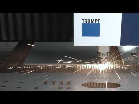 TRUMPF laser cutting: TruLaser 3060 fiber - Flexible standard machine