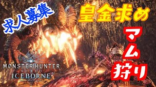 ライブ【MHWI】マムガチャするためひたすら周回。。。
