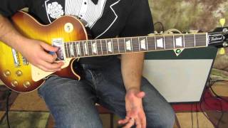 How to Play Even Flow by Pearl Jam part 1 - Gibson Les Paul