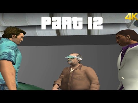 Grand Theft Auto Vice City Walkthrough Gameplay "Plates" Part 12 (4K 60fps)