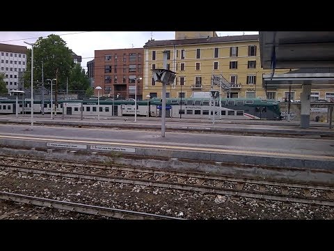 E464 479+7 piano ribassato+pilota 2 piani Trenord - Milano Porta Garibaldi - 27/05/2019