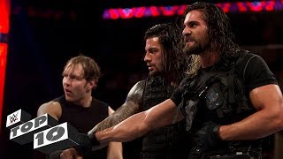 The Shield's coolest moments: WWE Top 10, Oct. 14, 2017