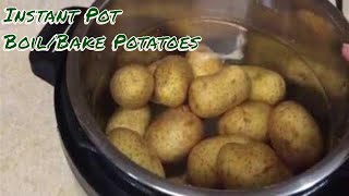 How to Boil Potatoes in Instant Pot | How to Make Perfect Boiled Potatoes in 15 Minutes or Less