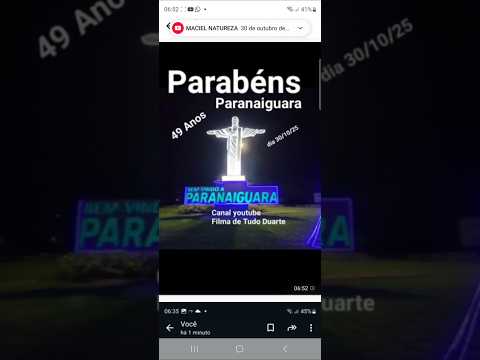 Paranaiguara Go 30/10/25 ( 49 anos)