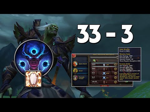 92% Winrate in Shuffle as Voidweaver Discipline !!!